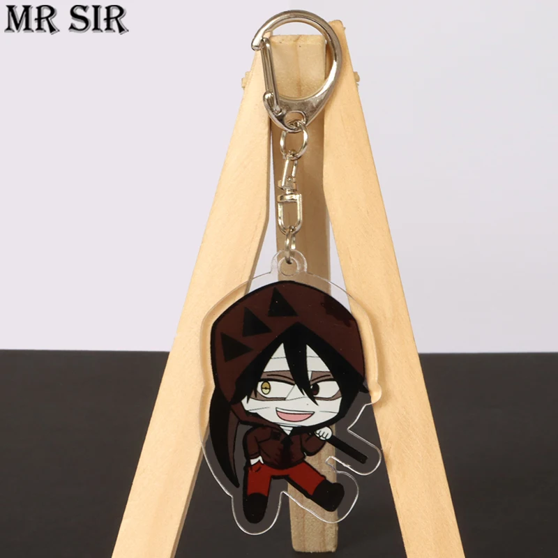 Брелок для ключей с рисунком из аниме ангелы смерти | Украшения и аксессуары