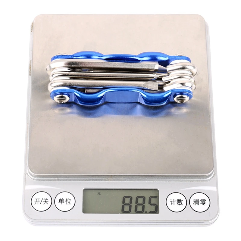 

2Pcs 6-In-1 Bicycle Repair Tool, Bicycle Multi-Function Tool Kit, Portable All-In-One Mini Universal Bicycle Repair Kit