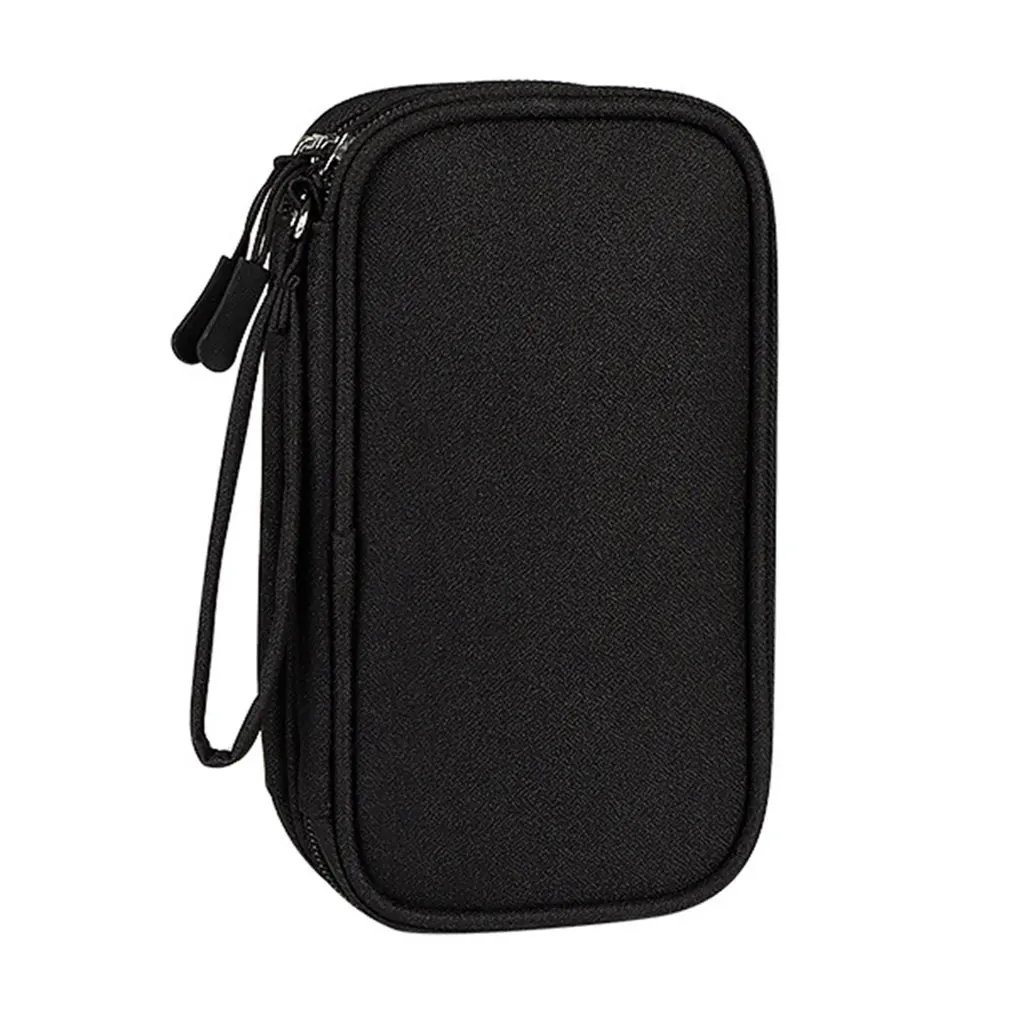 

Universal Carrying Organizer Case Bag Travel Tech Kit Waterproof Storage Bag Multi-layer Cable Organizer Bag