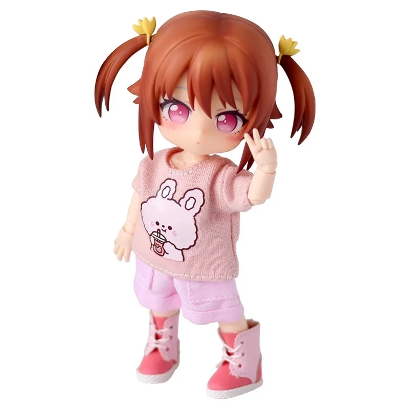 OB11 детская одежда шорты bjd Кукла Одежда Футболка для ob11 obitsu 11 Молли 1/12 BJD брюки