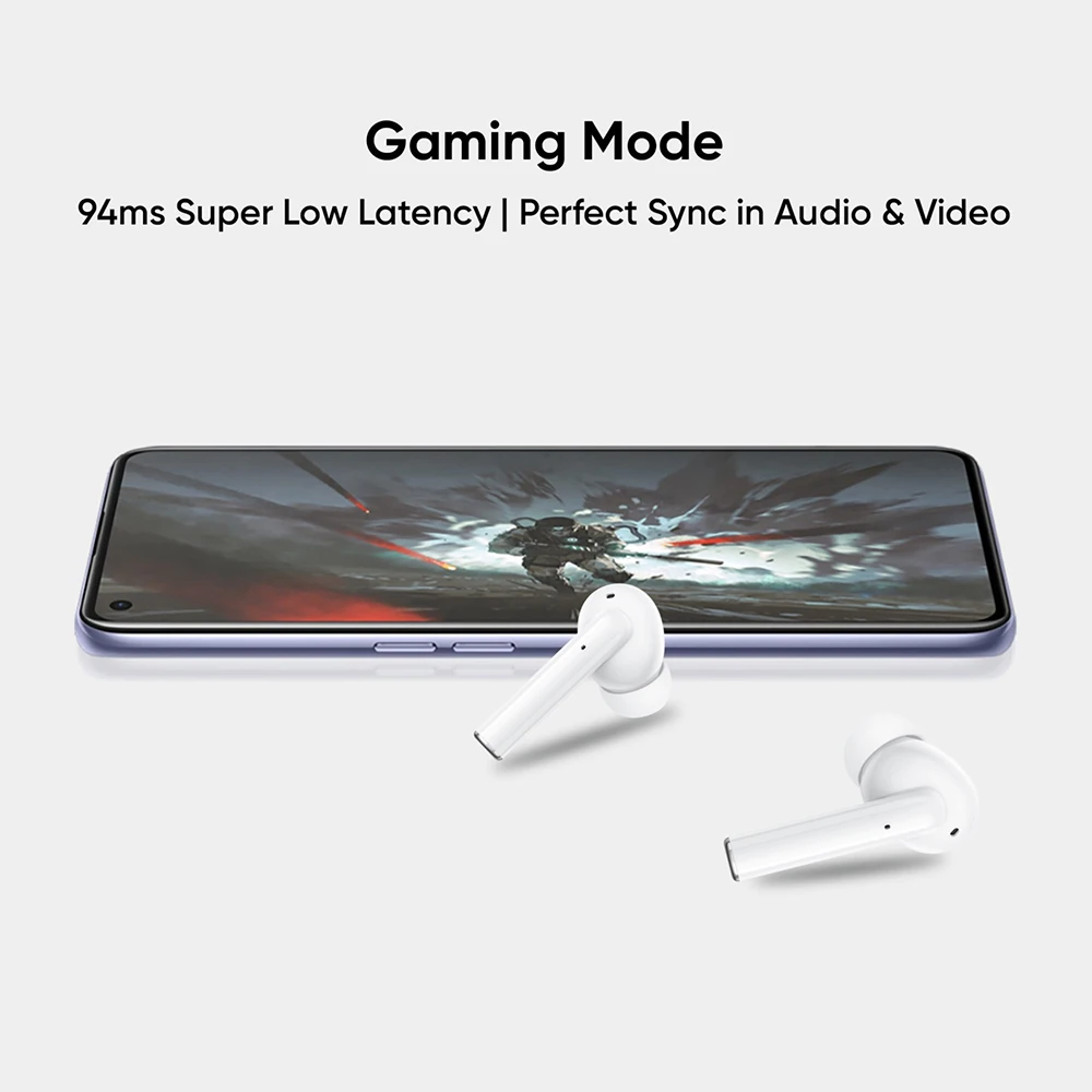 

realme Buds Air Pro TWS Earphone ANC ENC Active Noise Cancellation 25hrs Playback Quick Charge Bluetooth 5.0 Wireless Headphone