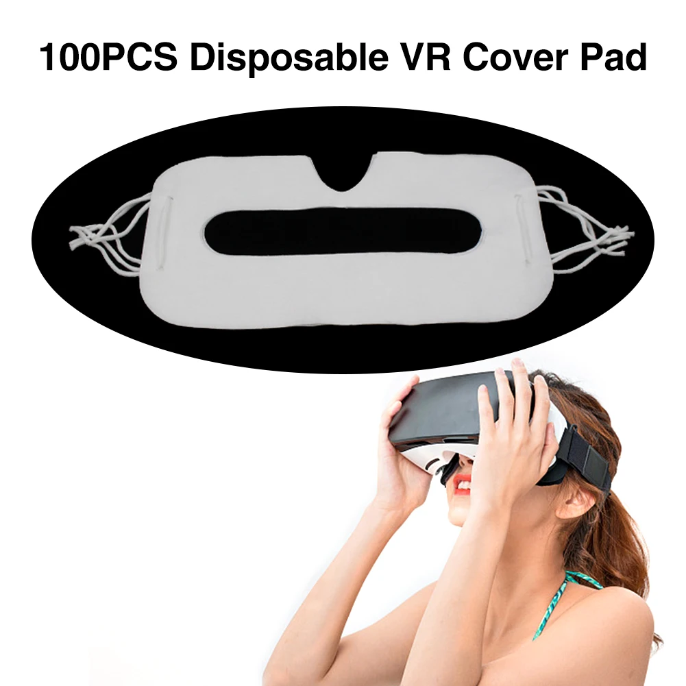 100 шт. одноразовые очки виртуальной реальности VR чехол накладка Non сплетенная