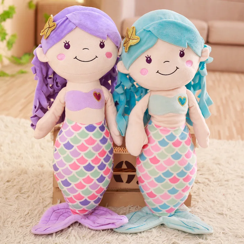 

60cm Creative Pretty Mermaid Soft Kid Toy Plush Doll