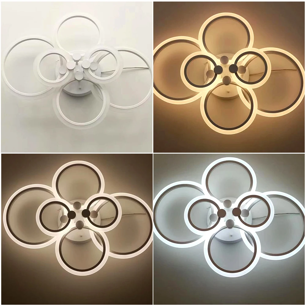 Новая светодиодная Люстра для гостиной спальни дома современное светодиодное