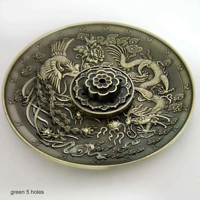 Домашний декор из красной бронзы Lotus 12 китайские палочки для благовоний 9