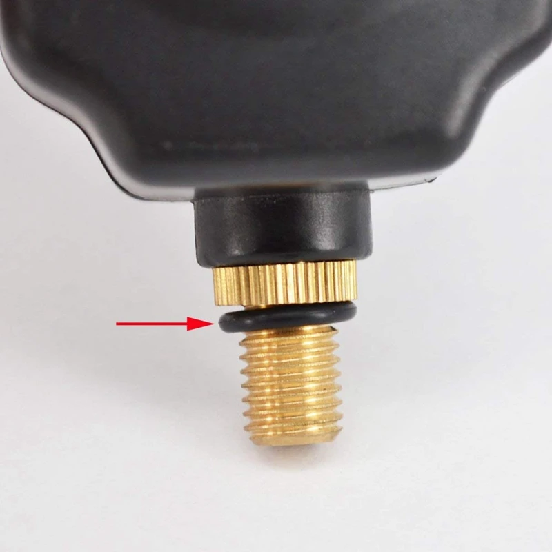 Carp Fishing Tackle Rubber O Rings Black For Bite Alarms Rod Pods Bars Pack of 100pcs | Спорт и развлечения