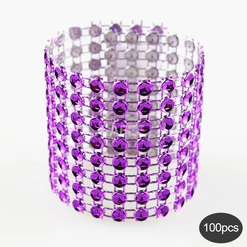 100 шт. европейская Пряжка для салфеток Западная пищевая пряжка кольца в отеле