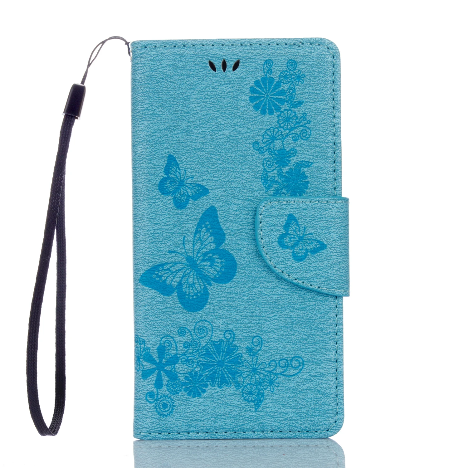 Filp Case for Lenovo Vibe C2 C 2 K10a40 K10 a40 VibeC2 Phone Leather Cover K10a 40 Butterfly Bags | Мобильные телефоны и