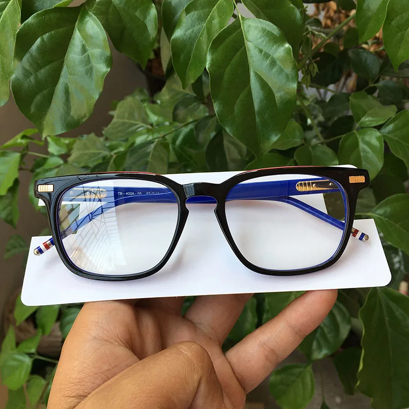 Япония оправы для очков ручной работы с Брендовая Дизайнерская обувь Для мужчин