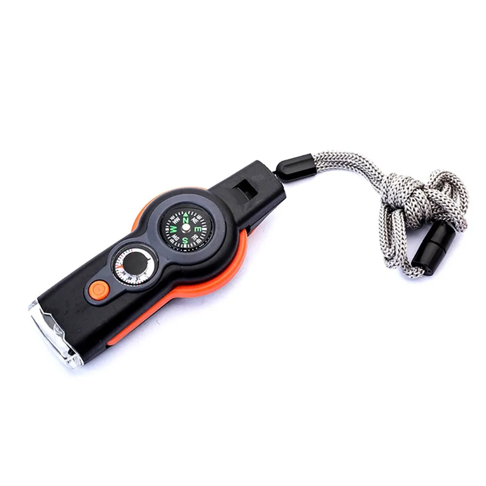 

7-в-1 многофункциональный свисток компактный удобный светодиодный светильник для улицы