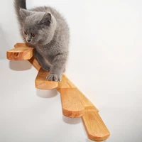 pet stairs step cat ladder wall cat ladder bridge hammock jumping board cat stand pet wood furniture protection kitten bed hot