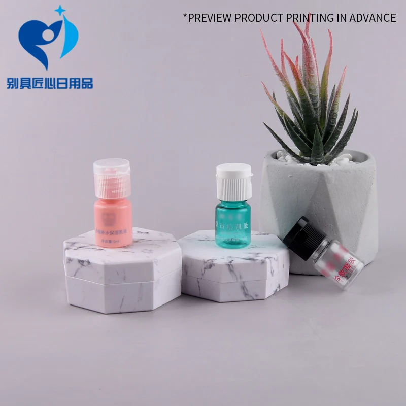 Пластиковый флакон с откидной крышкой 5 мл 1 шт.|Многоразовые бутылки| |