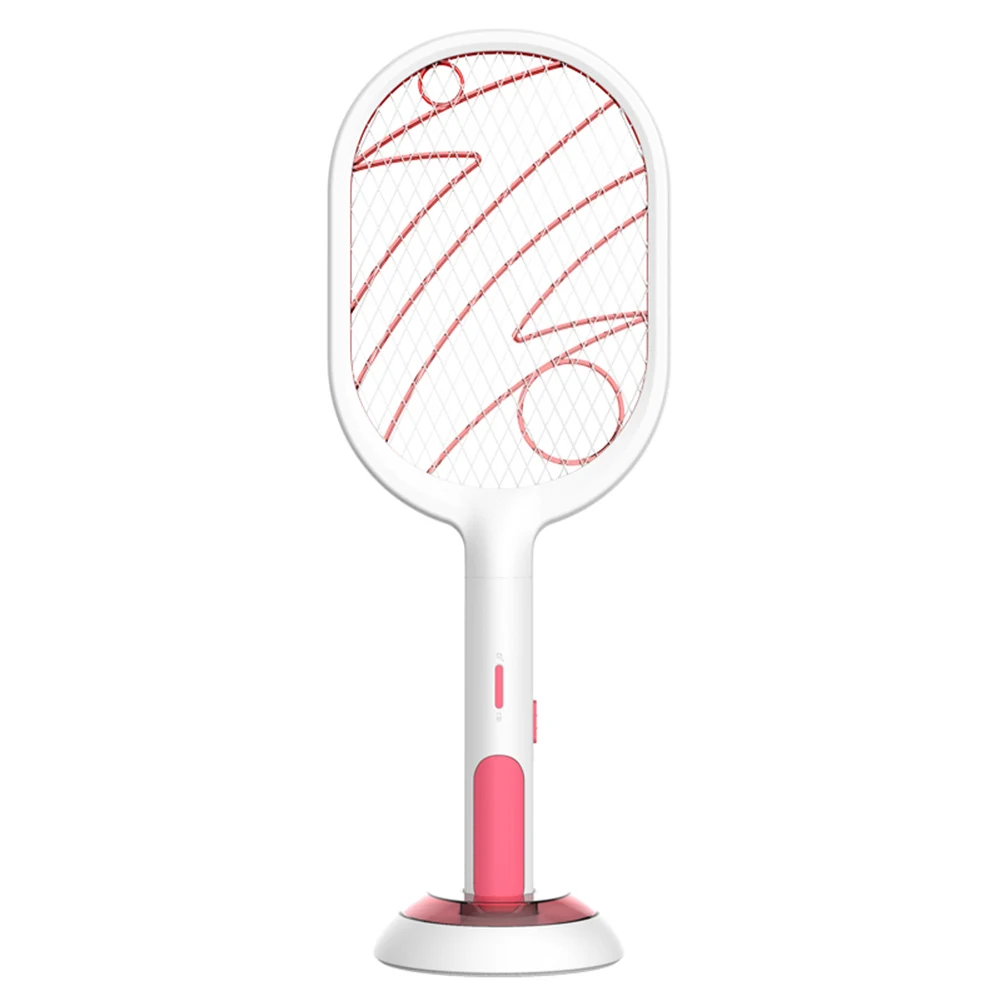 

Electric Swatter Zapper USB Rechargeable Insect Racquet Mosquito Swatter Kill Fly Bug Zapper Killer Trap Home Indoor Outdoor