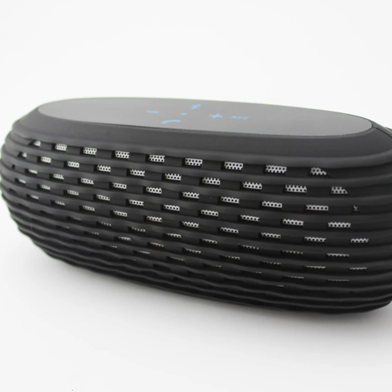 CHYI портативные Bluetooth NFC беспроводные колонки с сенсорным экраном fm-радио