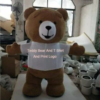 inflatable teddy bear mascot costume suit cosplay party fancy dress outfit adult factory wholesale free postage
