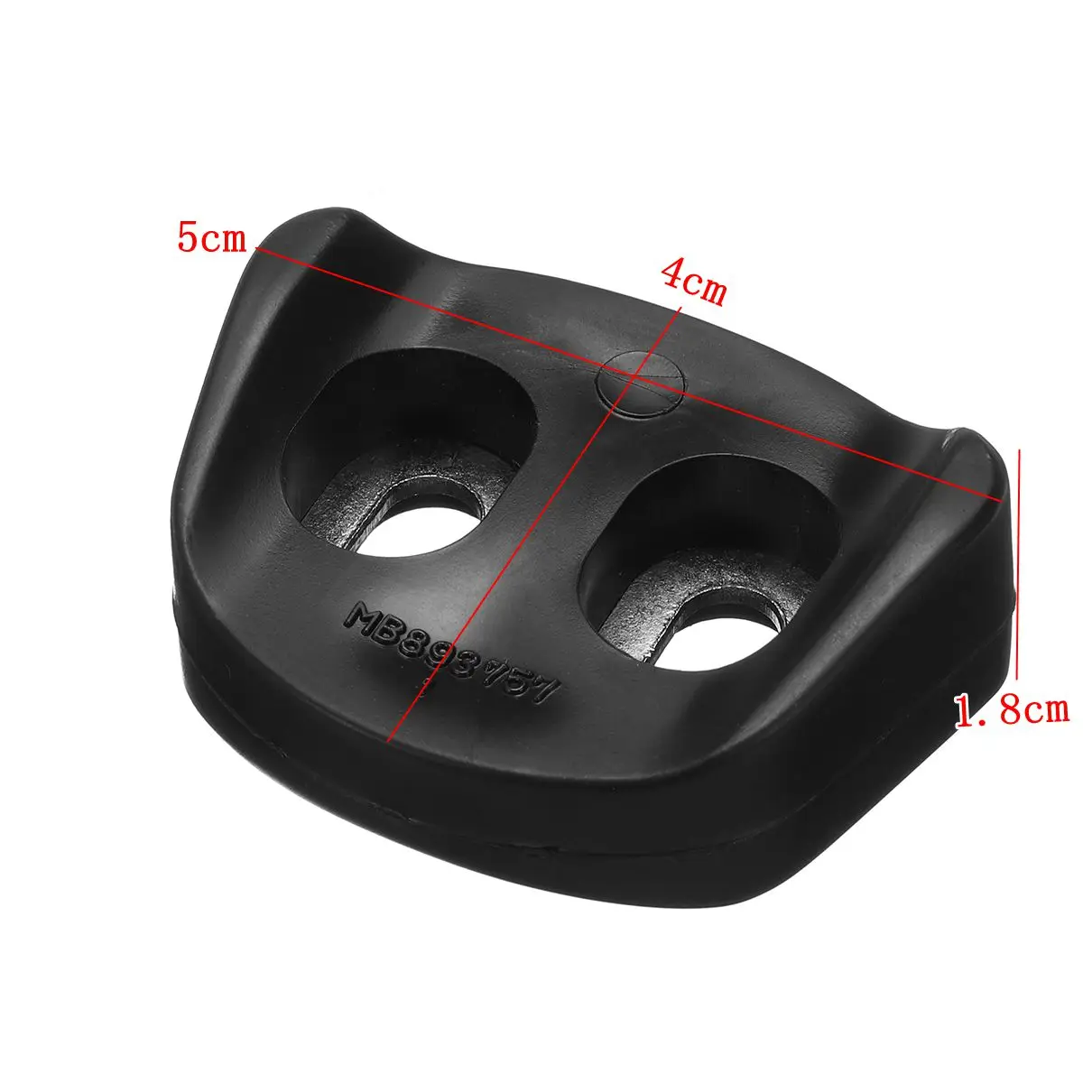 Демпфер для автомобильного бампера резиновая амортизирующая Накладка Mitsubishi Pajero