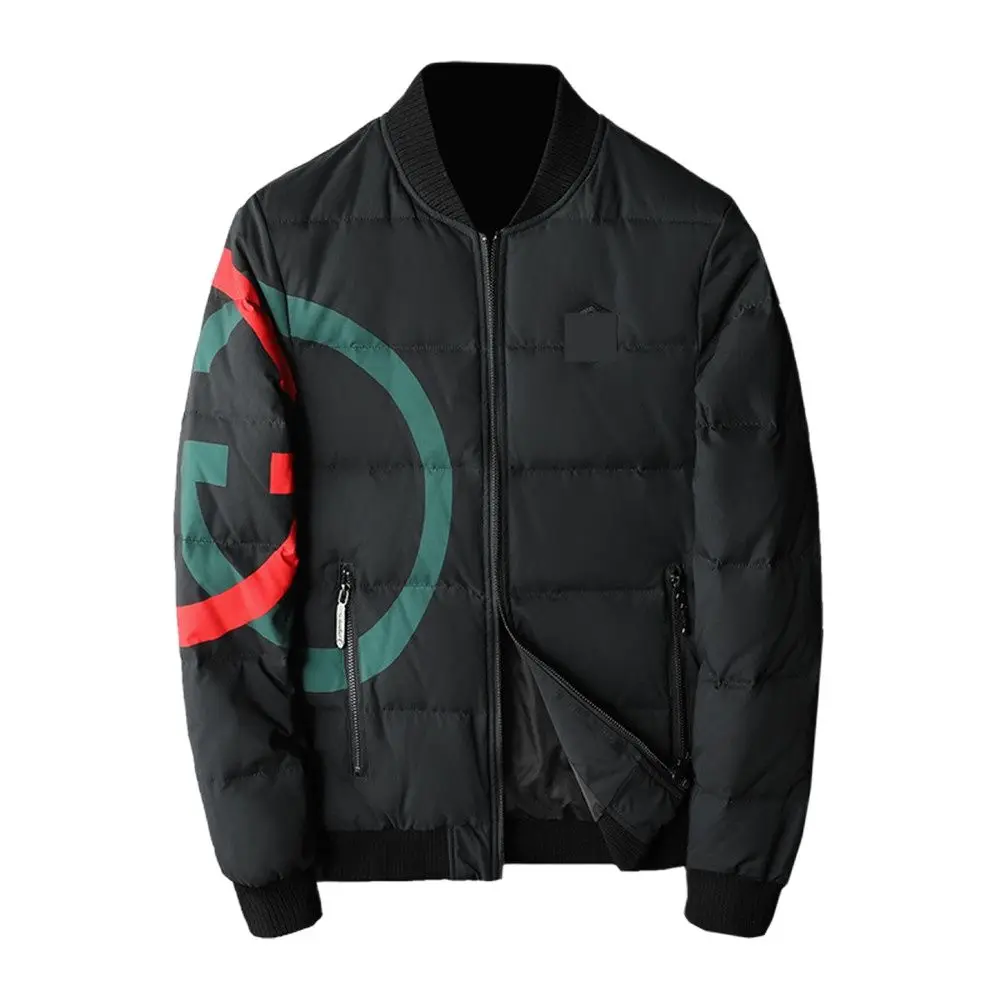 

2021 down jacket casual short down jacket80% White duck down Men's Short Slim Fit V-Neck Casual Down Jacket coats for men