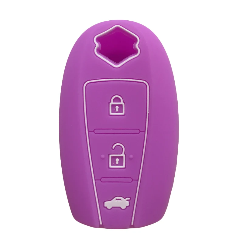 

Car Key Cover Remote Sx4 S-cross Baleno Kizashi for Suzuki Baleno Sx4 S-cross Protect 3 Button Keyless Case for Keychain Alarm