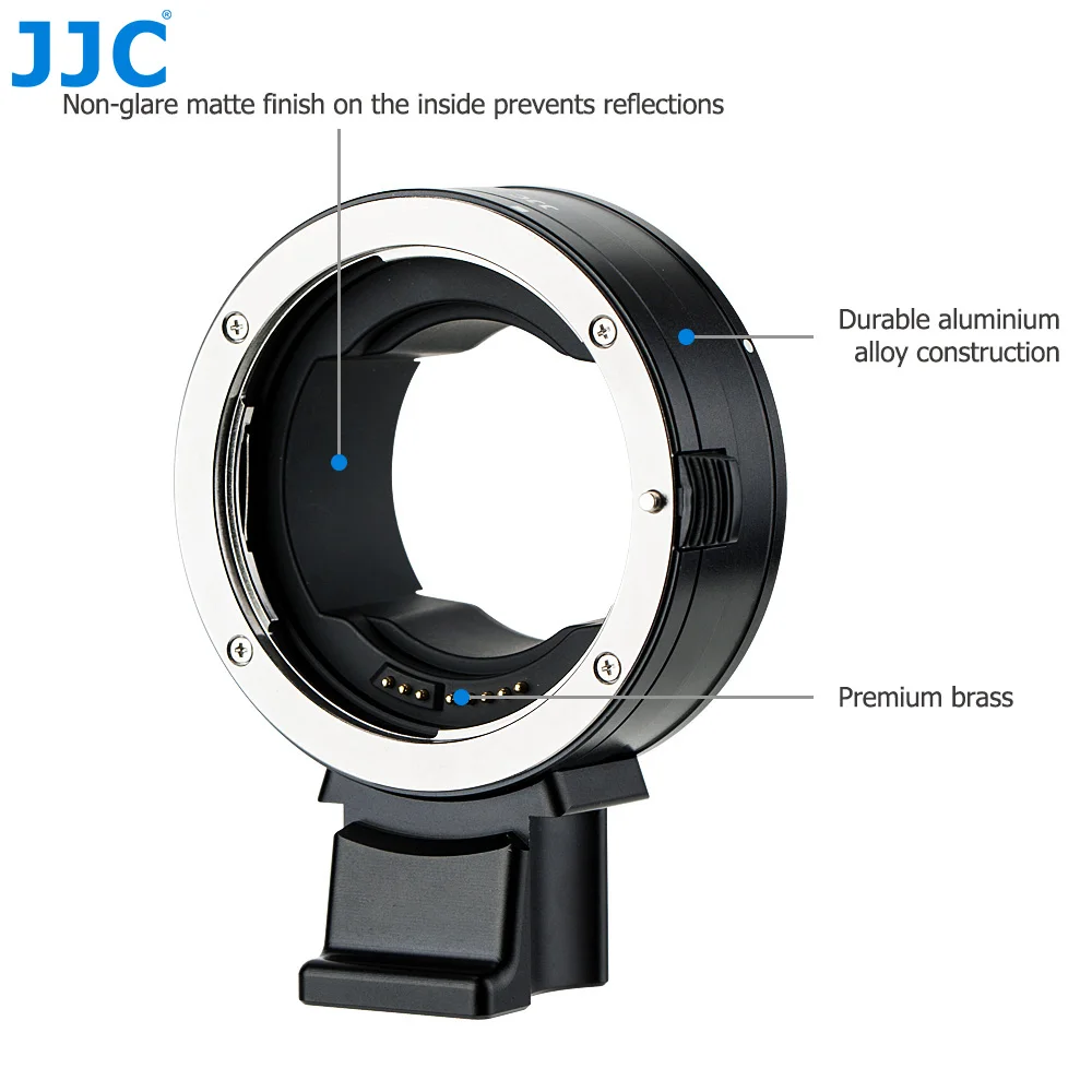JJC CA-EF_RF адаптер для крепления объектива для крепления Canon EF/EF-S Крепление объектива к Canon RF крепление для корпуса камеры