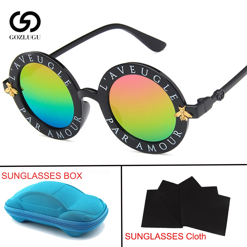 Новинка Металлические солнцезащитные очки в стиле стимпанк с Пчелой Роскошные