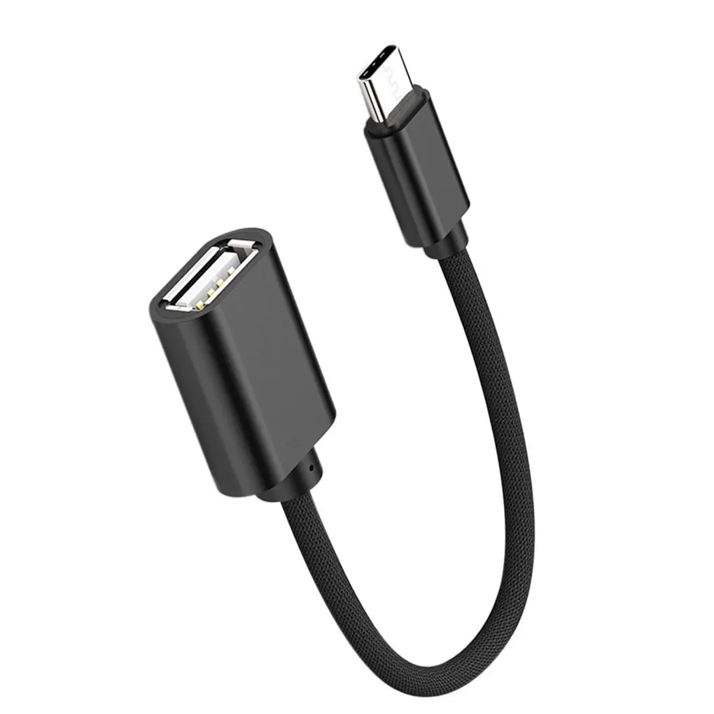 Кабель адаптер Type C OTG для Samsung S10 + Xiaomi Mi 9 Android MacBook мышь геймпад планшетный ПК USB