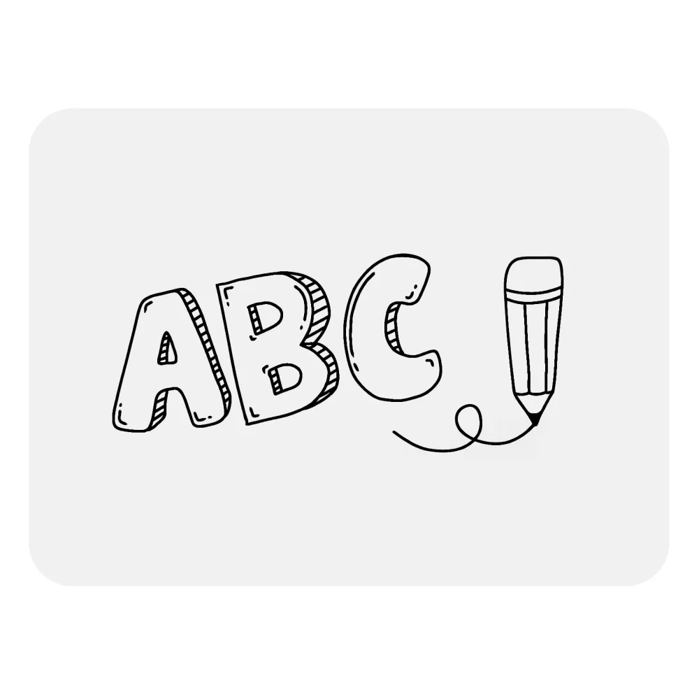 

Supvox Dry Erase Writeboard Double Size Writable Mini Lapboard 20x30cm Small White Board Great for Teachers Students