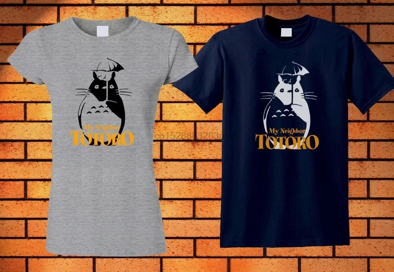 Футболка с изображением Тоторо Мой сосед новая стильная футболка короткими