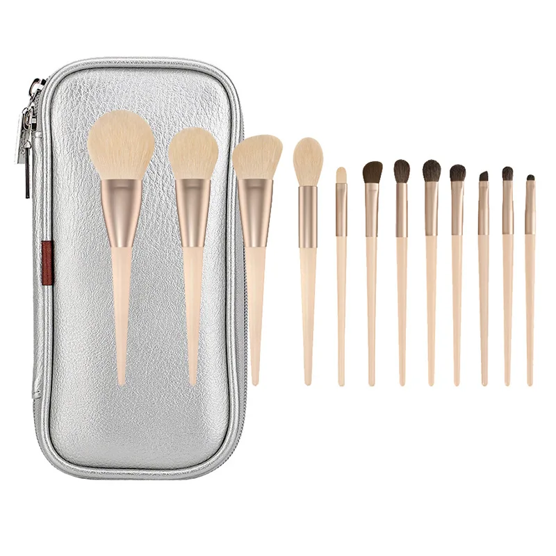 

12Pcs Makeup Brush Set Professional Eyeshadow Lip Powder Foundation Blush Concealer Soft Cosmetic Brushes Beauty Tool