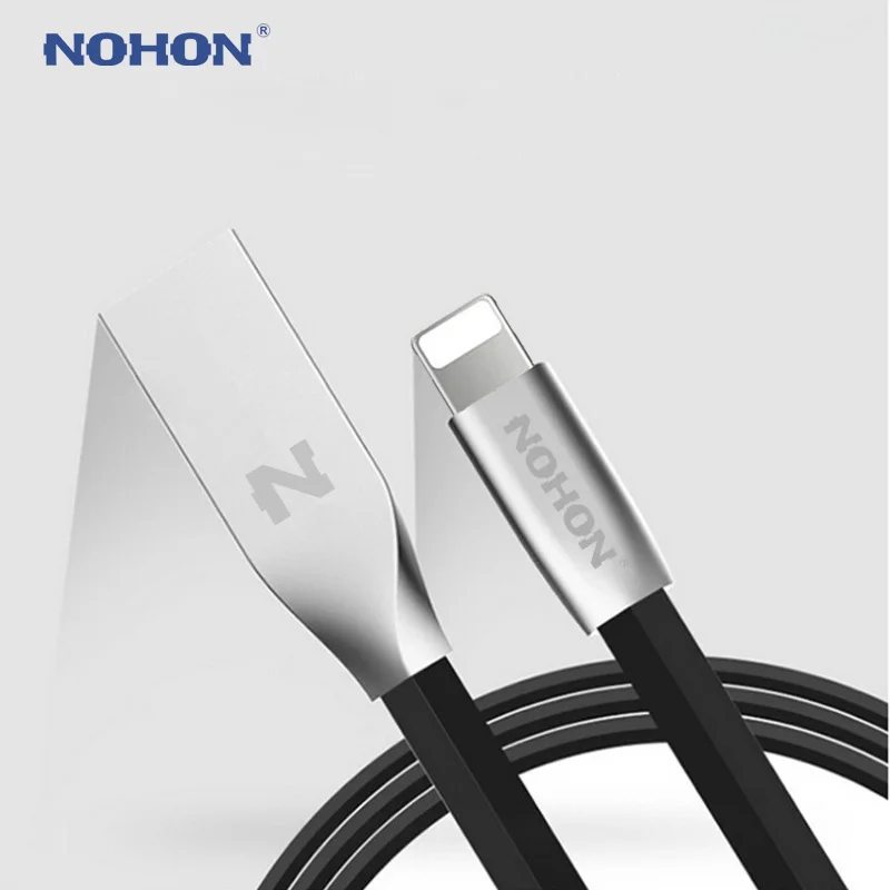 NOHON 8pin USB кабель для iOS 7 8 9 10 Appe iphone 6 6S Plus 5 5S SE iPad iPod мобильный телефон быстрое