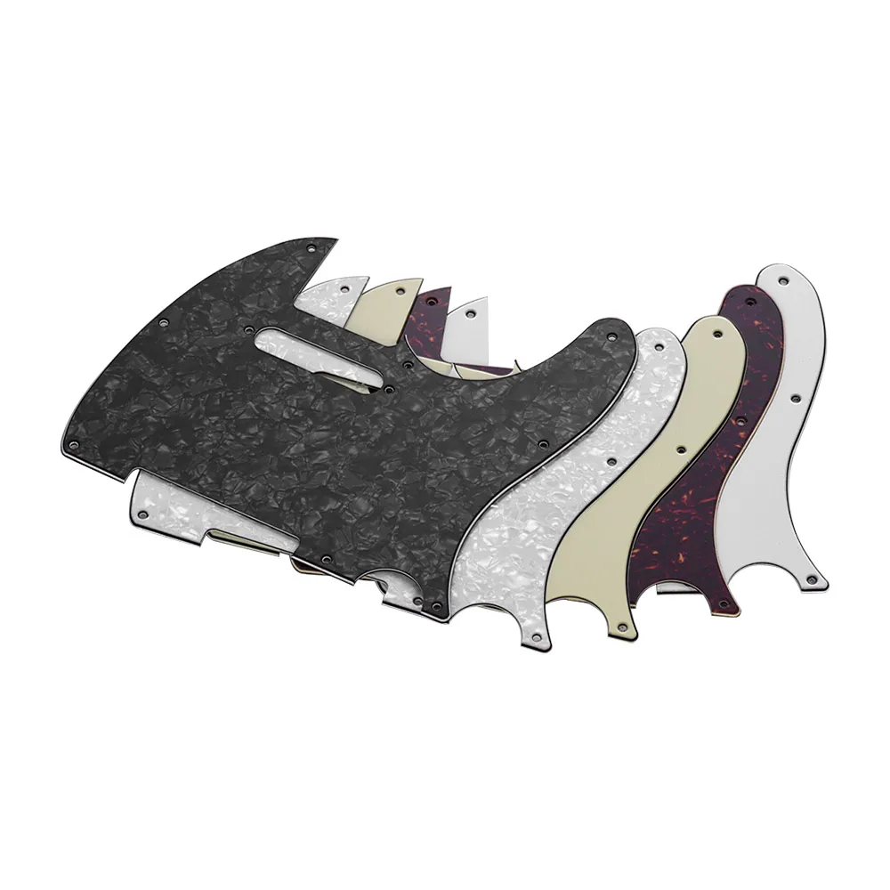 3ply gitarre schlagbrett mit single coil pickup loch für telecaster stil elektrische gitarre schwarz perle free global shipping