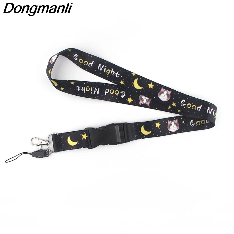 K726 крепкий ремешок на шею с кошкой для ключей ID карт телефонных ремешков usb