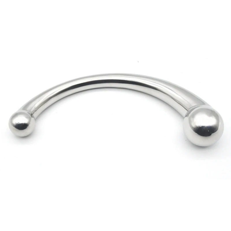 Stainless Steel G-Spot Wand Massage Stick Metal P-Spot Stimulation Anal Hook Butt Plug Anus Sex Toys For Women Man Masturbator | Красота и