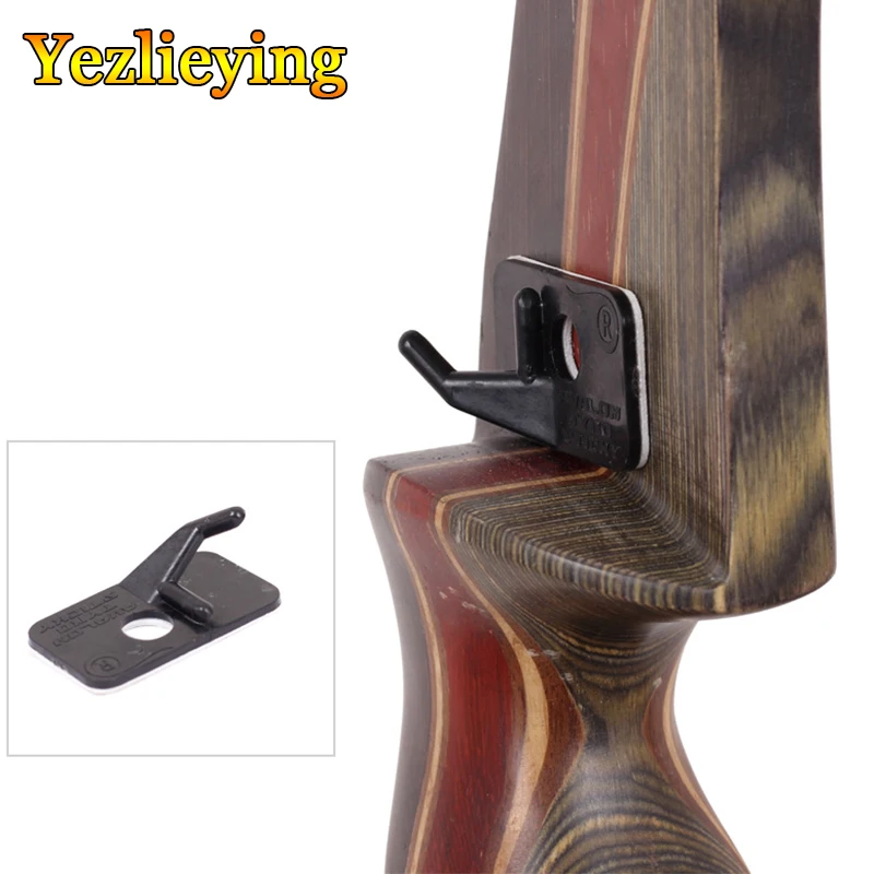 2 шт. Охота изогнутый лук клей стрельба из лука Пластик для стрельбы правой и