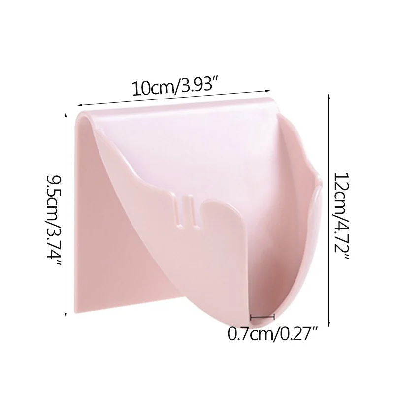 

Soap Dish Bathroom Punch-Free Soap Dish Bathroom Soap Dish Household Multifunction Wall-Mounted Drain Soap Stand