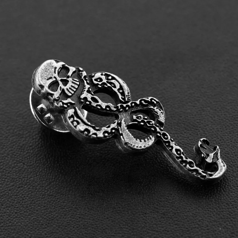 Voldemort horcruxes череп змеиная Форма Брошь метель булавка винтажный пожиратель смерти Темный horrocrux страшный лацкан булавка для женщин и мужчин значки