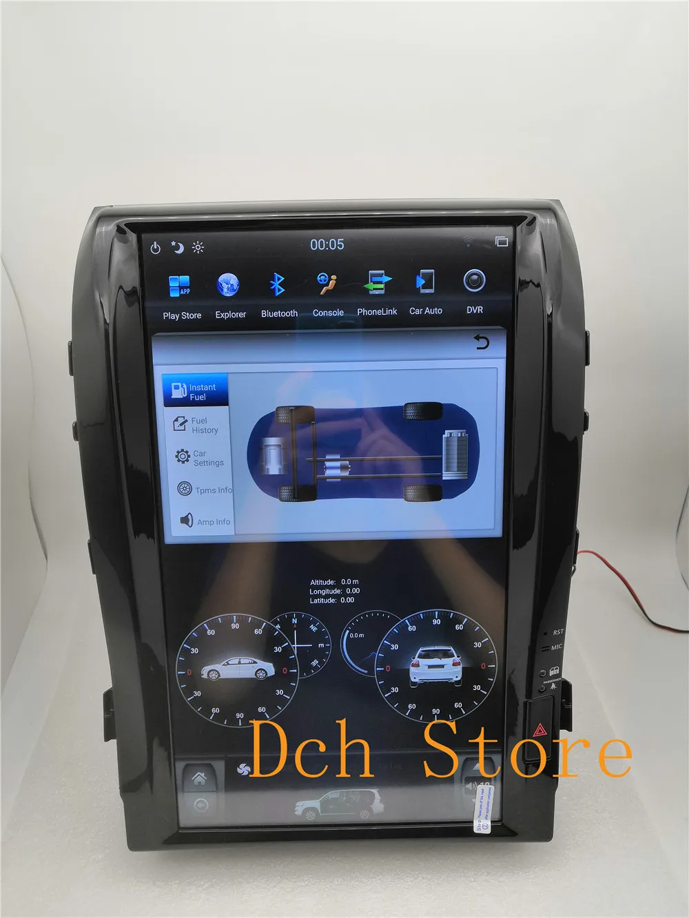 16 дюймов tesla стиль Android 8,1 автомобильный dvd-плеер GPS Navi для Toyota Land Cruiser landcruiser LC200 2007- VXR GXR px6 CARPLAY