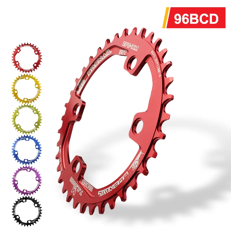 Круглая Звездочка BDSNAIL из алюминиевого сплава 96BCD 30T 32T 34T 36T 38T для горного