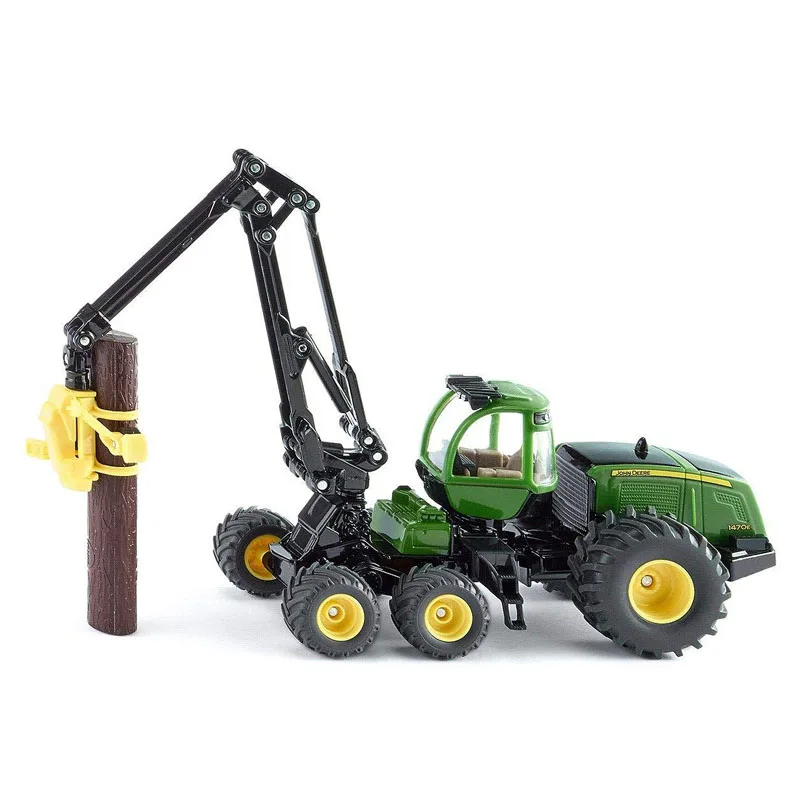 

1/32 toy car siku logging truck giant forest harvester forest farm engineering collectibles toy