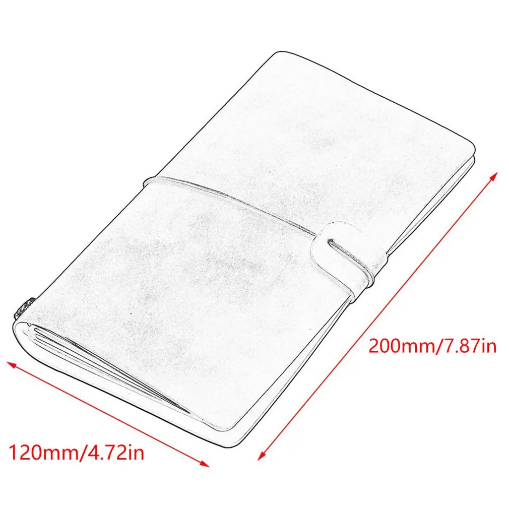 

Spiral bullet journal notebook diary vintage binder travelers Book planner school office accessories supplies Leather cuaderno