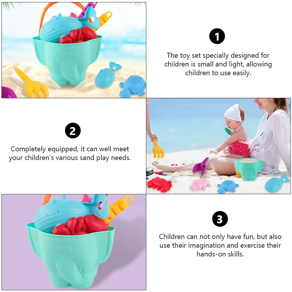 

7Pcs Funny Sand Beach Play Toys Set Kids Seaside Toys Set Children Gift