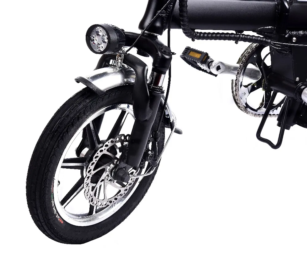 Складной электрический велосипед 14 дюймов складной e 350 Вт Мотор 10ач 48 В макс. 25