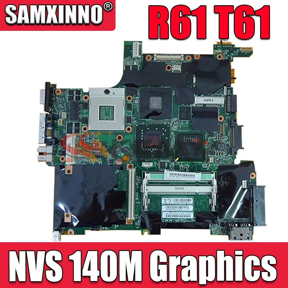 

Материнская плата Akemy FRU 44C3933 для ноутбука Lenovo Thinkpad R61 T61 Материнские платы 965PM DDR2 NVS 140M графическая материнская плата