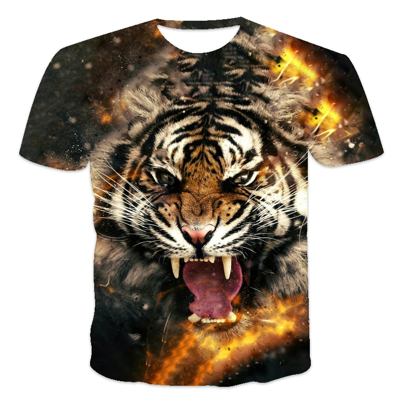 Мужская футболка Очаровательная с круглым вырезом модная коротким рукавом