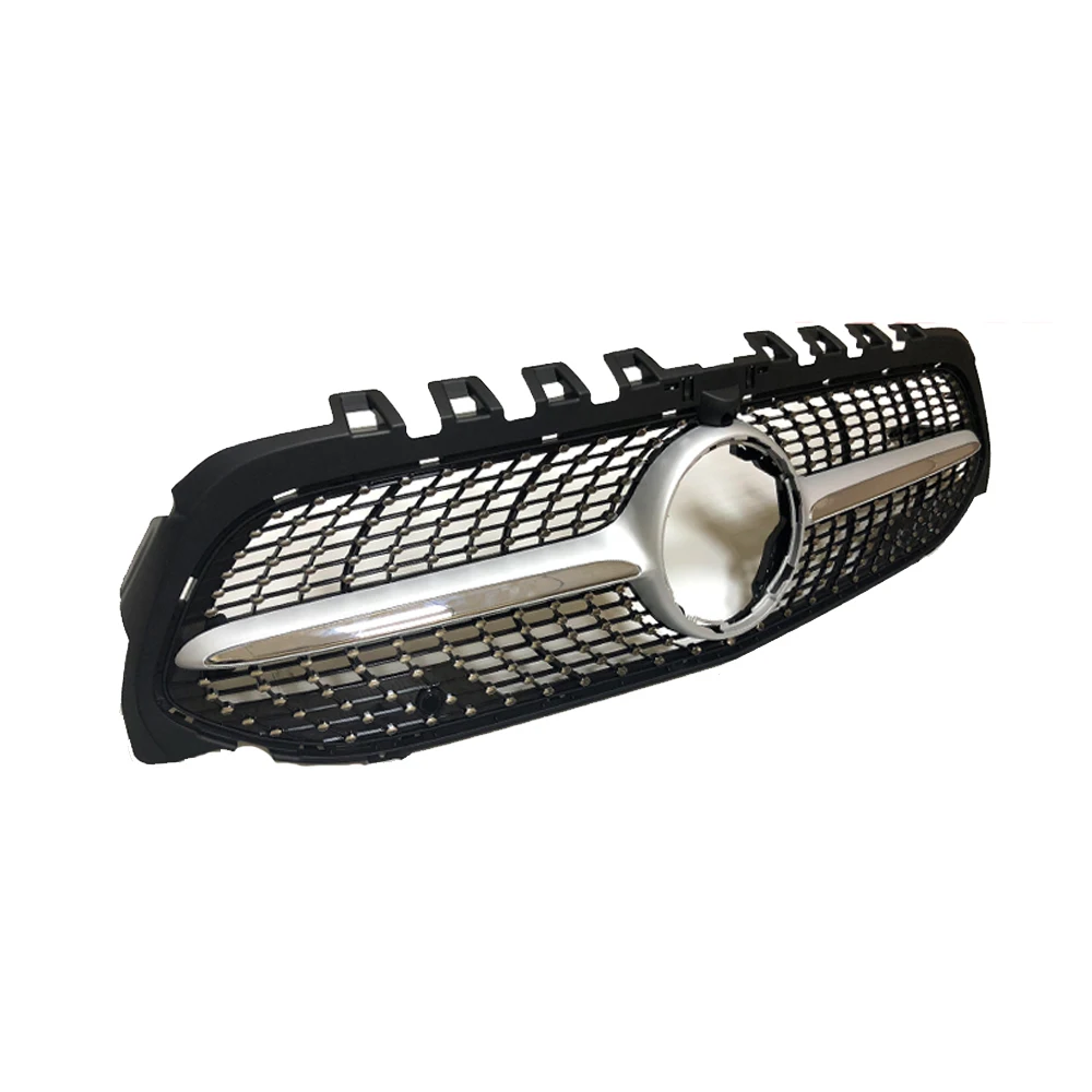 W177 Diamond Grille Front Bumper Racing Car Styling For Mercedes A200 Sports Sedan Grill 2019 | Автомобили и мотоциклы