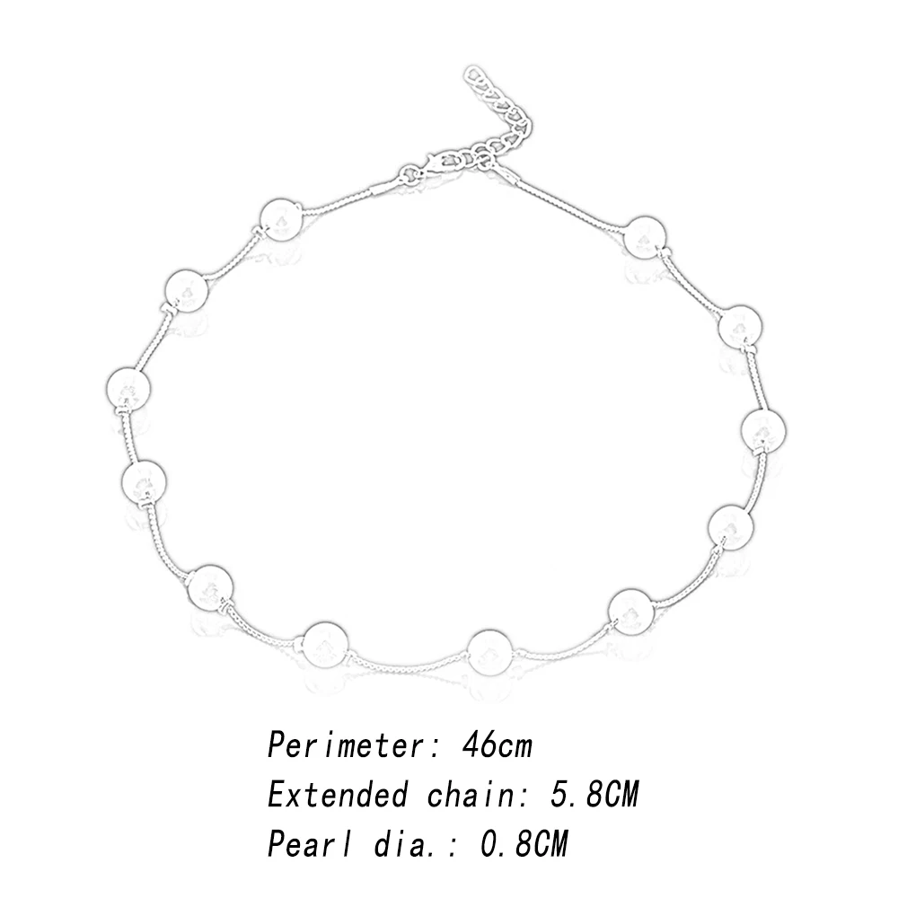 Популярное красивое искусственное 12 жемчужных бусин золотое/серебряное