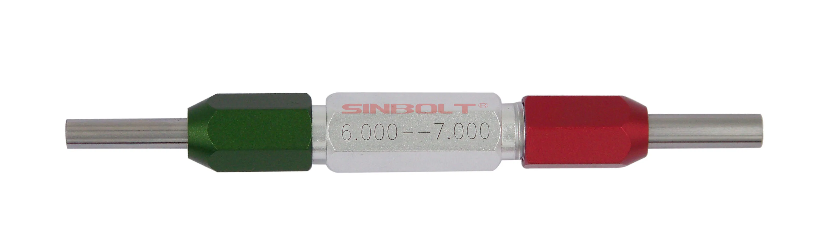Sinbolt калиберная пробка/Калибр Набор 6 000 мм 990 100 шт. + pin код Ручка датчика быстрая