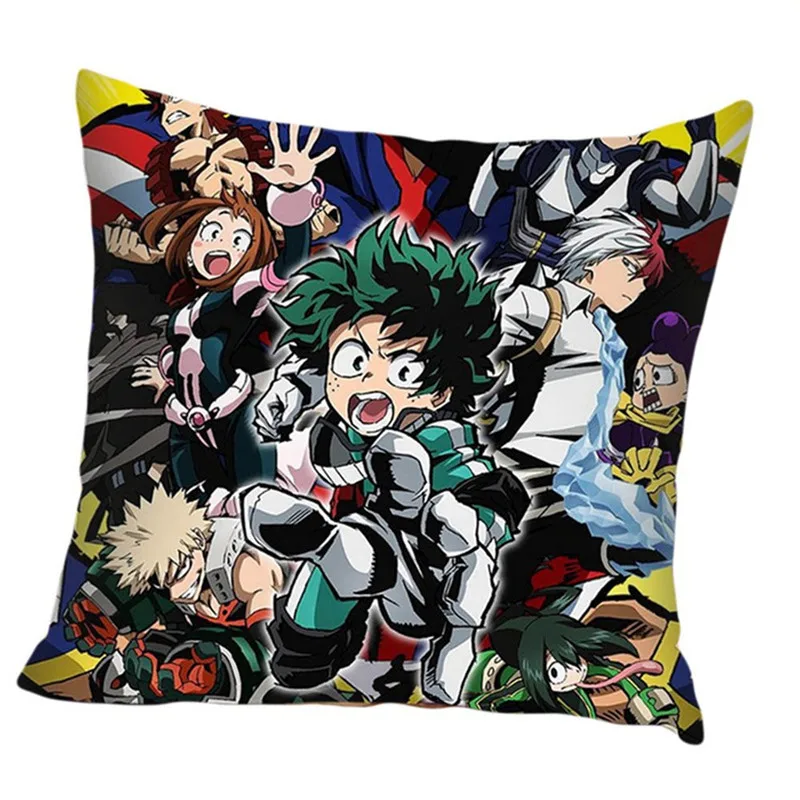 Чехол для подушки с аниме My Hero Academia Midoriya Izuku Figurien чехол детской спальни домашнего