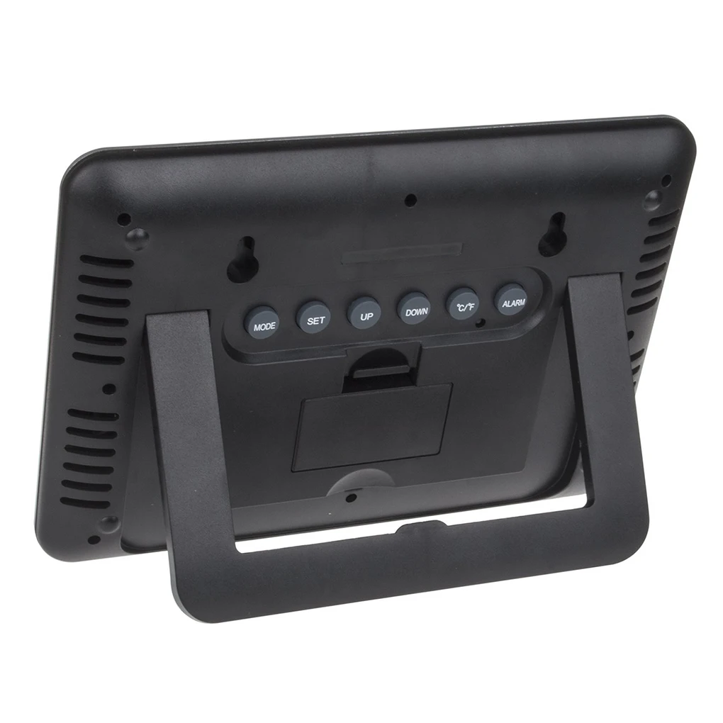 Новые ЖК цифровые большие настенные часы с термометром настольный календарь