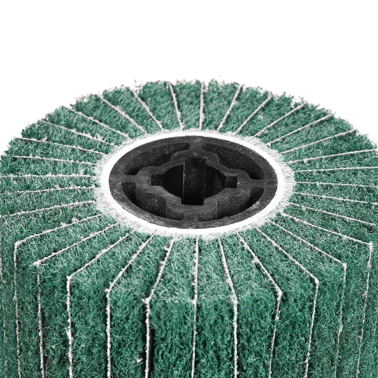 

Non-Woven Burnishing Wheel Stainless Steel Wire Drawing Wheel Fiber Wheel of Portable Motor Burnishing Polishing Wheel