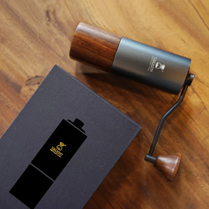 TIMEMORE-molinillo de Caf&eacute; manual G1 / G1 PLUS, rebaba de recubrimiento de titanio, minimalismo, para espresso-3